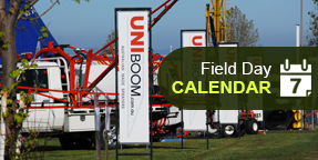 Check out our sprayers and spraying equipment at our next field day.